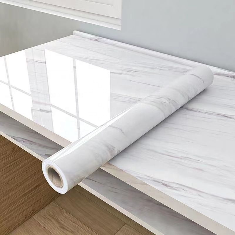 Factory Price Pvc Marble Self Adhesive Film Peel And Stick Tiles Sticker Kitchen Home Decoration Wall Wallpaper