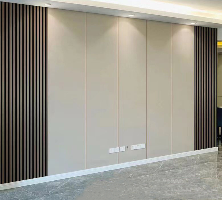 slat bamboo panel wall for interior wall decor wpc wooden textured wall panels