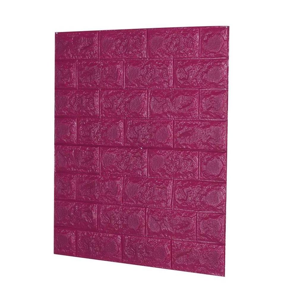 Patterned Wall Board Cling On Wall Decals,Self Adhesive 3D Brick Wallsticker