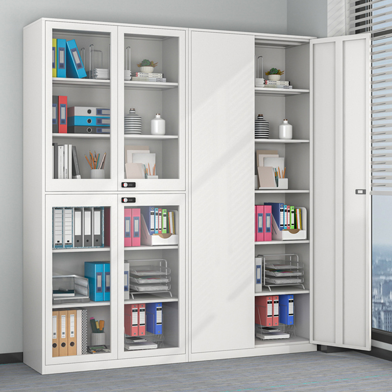 Hot Selling Office File Cabinet Steel Glass Door Office Cabinet