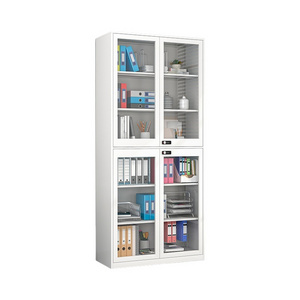 Hot Selling Office File Cabinet Steel Glass Door Office Cabinet