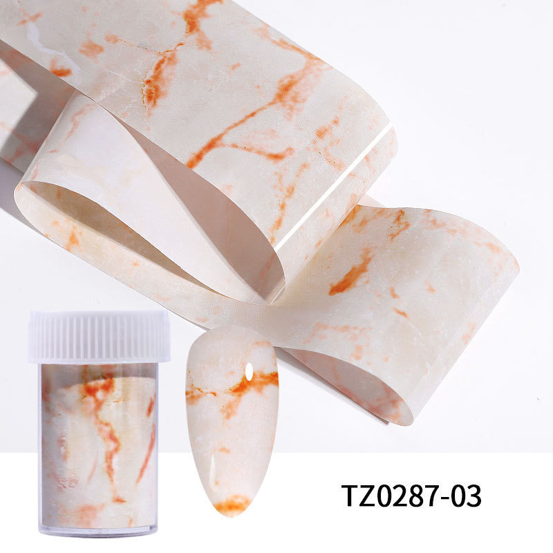 Nail transfer paper Ink smudged nails Marble pattern Cloud and starry sky stickers Japanese style DIY decorations