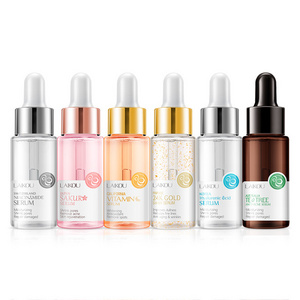 LAIKOU Serum Japan Sakura Essence Anti-Aging Hyaluronic Acid Pure 24K Gold Whitening Vitamin C Skin Care Face Serum