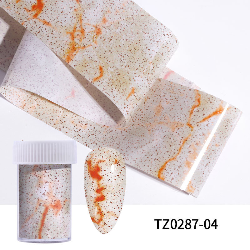 Nail transfer paper Ink smudged nails Marble pattern Cloud and starry sky stickers Japanese style DIY decorations