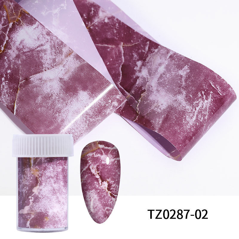 Nail transfer paper Ink smudged nails Marble pattern Cloud and starry sky stickers Japanese style DIY decorations