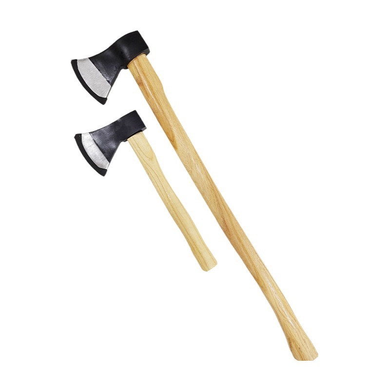 Axe logging axe forged carpenter axe all steel household chopping firewood chopping Builder's Hatchet