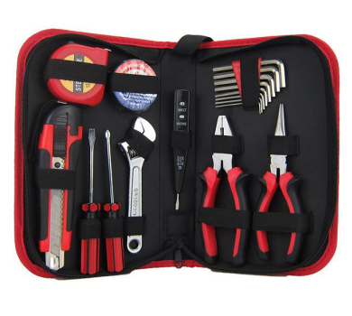 Household Tool Box Set Electric Drill Tool Model Building Tool Kits