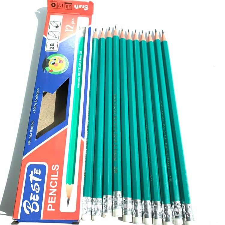 Wholesale High Quality Plastic Pencil Cheap HB 7 Inches Pencil With Customized Logo