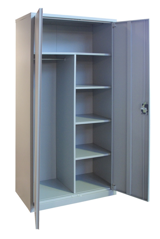 Office furniture staff adult cabinet 2 Door Clothing Steel Cupboards For Clothes Cabinet Locker Bedroom Wardrobe