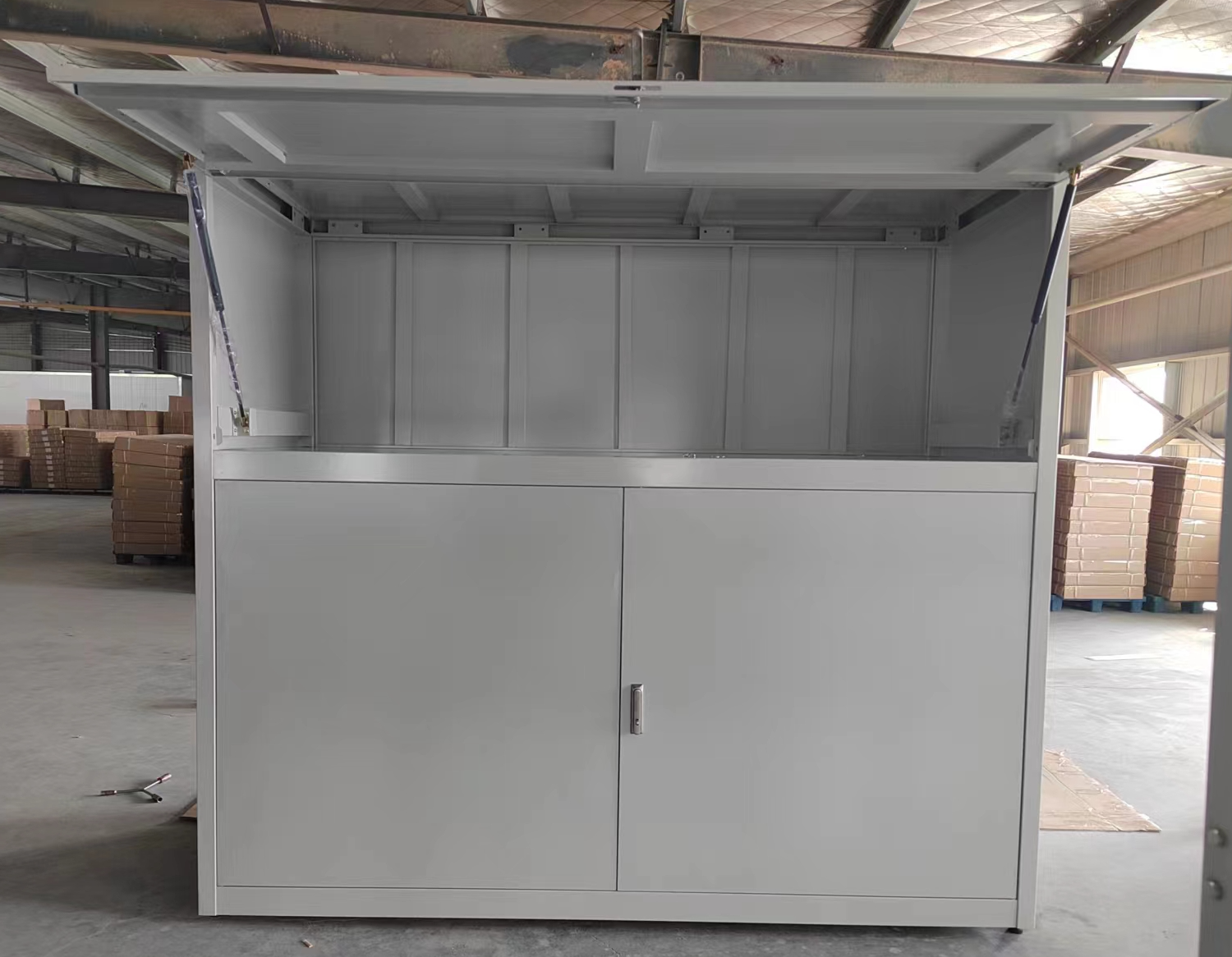 Custom Car Storage Metal Cabinet For Garage Storage Tool Cabinet Large Garage Cabinet Car Park Storage Locker