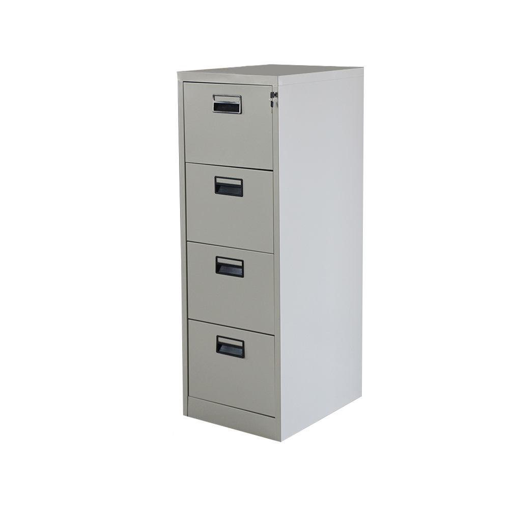 Hot Sale Drawer Vertical File Cabinet 4 Drawers KD Structure File Storage Office Steel Filng Cabinet