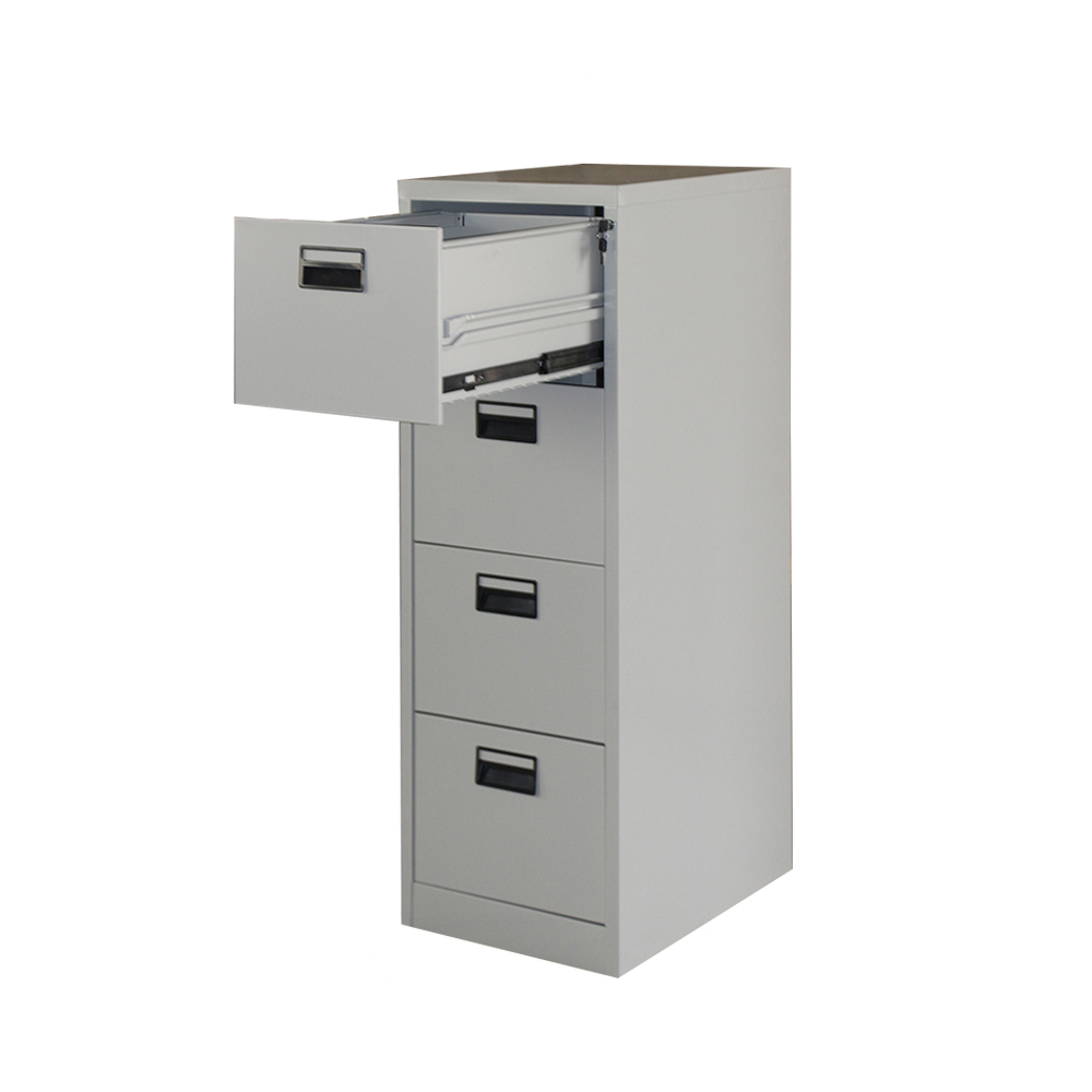 Hot Sale Drawer Vertical File Cabinet 4 Drawers KD Structure File Storage Office Steel Filng Cabinet