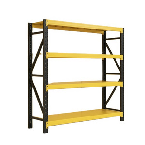 wholesale warehouse shelve system metal light duty storage rack boltless 4 tier assemble medium duty long span shelving