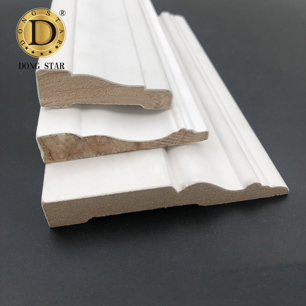 wood plaster Moulding Custom White Light Surface metal decoration moulding