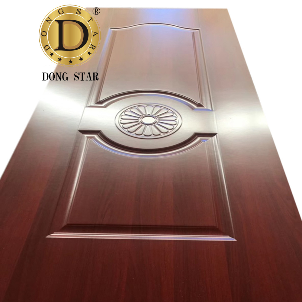 Custom Interior Decorative White Oak Wood Veneer MDF Door Skin