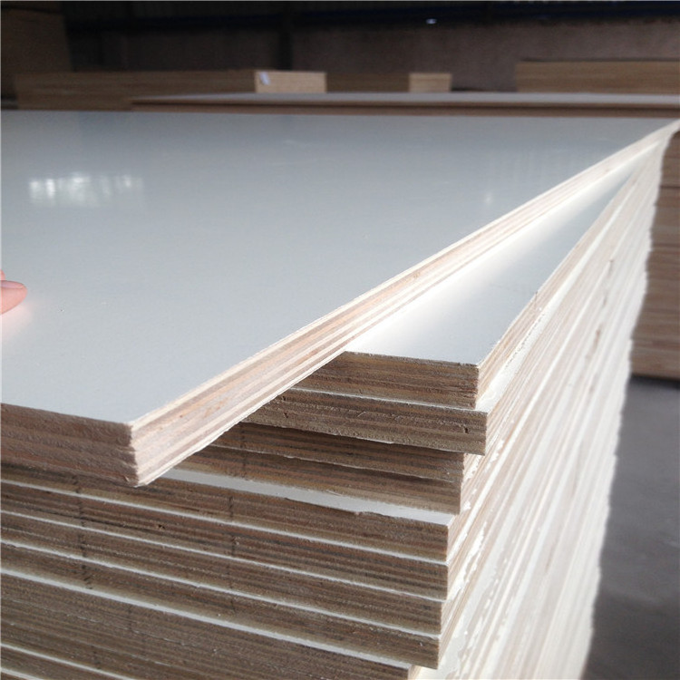 2021 New Design High Glossy Matt Melamine PVC coated Plywood Furniture Cabinet Plywood Sheet