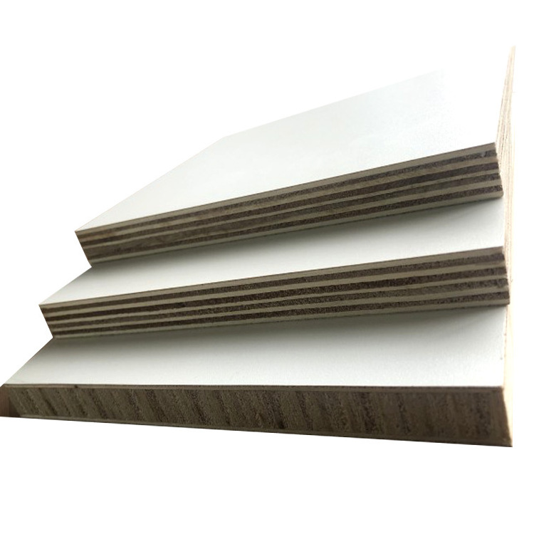 Commercial, Fancy Veneer or Melamine Laminated Plywood Sheet 18mm