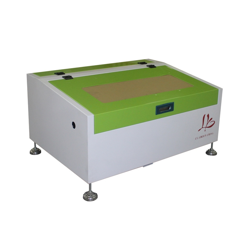 LY Mini Laser 3040 40W CO2 Laser Engraving Cutting Machine 300*400mm Working Size With LCD Control Panel Hand Honeycomb Board