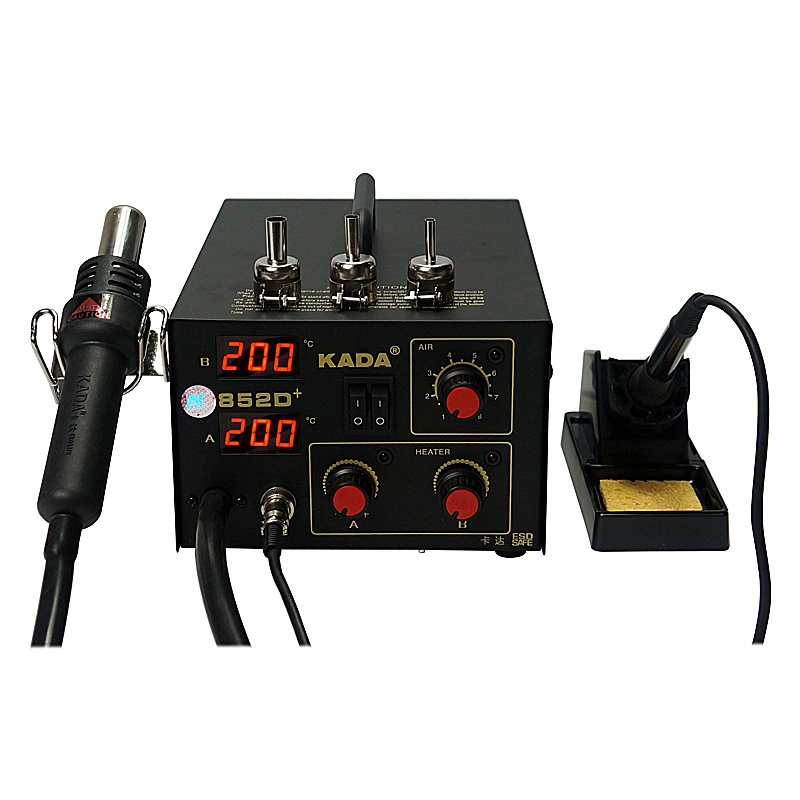 Natural air flow gun KADA 852D+ Gas Pump soldering station, 220V/110V