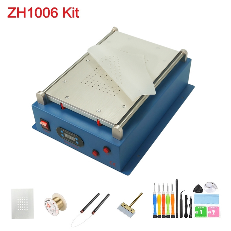 LY 950 V.3 LCD 14 Inch Vacuum Separating  Machine with 2 Buit-in Air Pumps for Ipad and Mobile + Gift 6 In 1 Opening Tool Kit