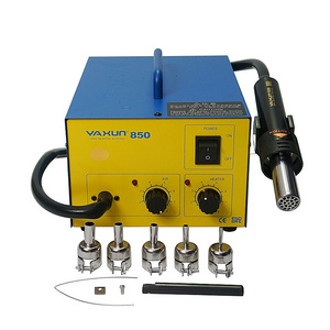 220V 110V YAXUN YX-850 Hot Air Gun Soldering Station SMD Rework Welding Machinery