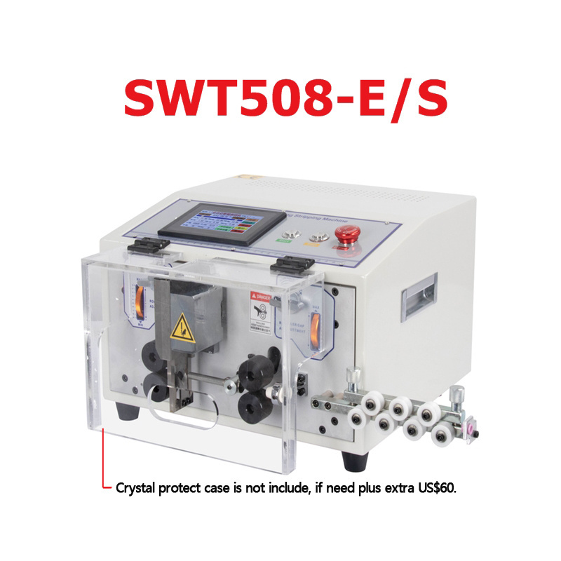 Touch screen SWT-508E/S Computer Automatic Wire Stripping Machine Cutting Cable Crimping and Peeling Machine for 0.1 To 8mm Wire