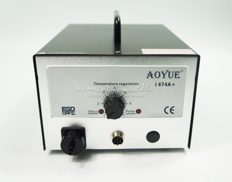 BGA Desoldering Station Electric Vacuum Desoldering Pump Sucker Adjustable Temperature AOYUE 474A+