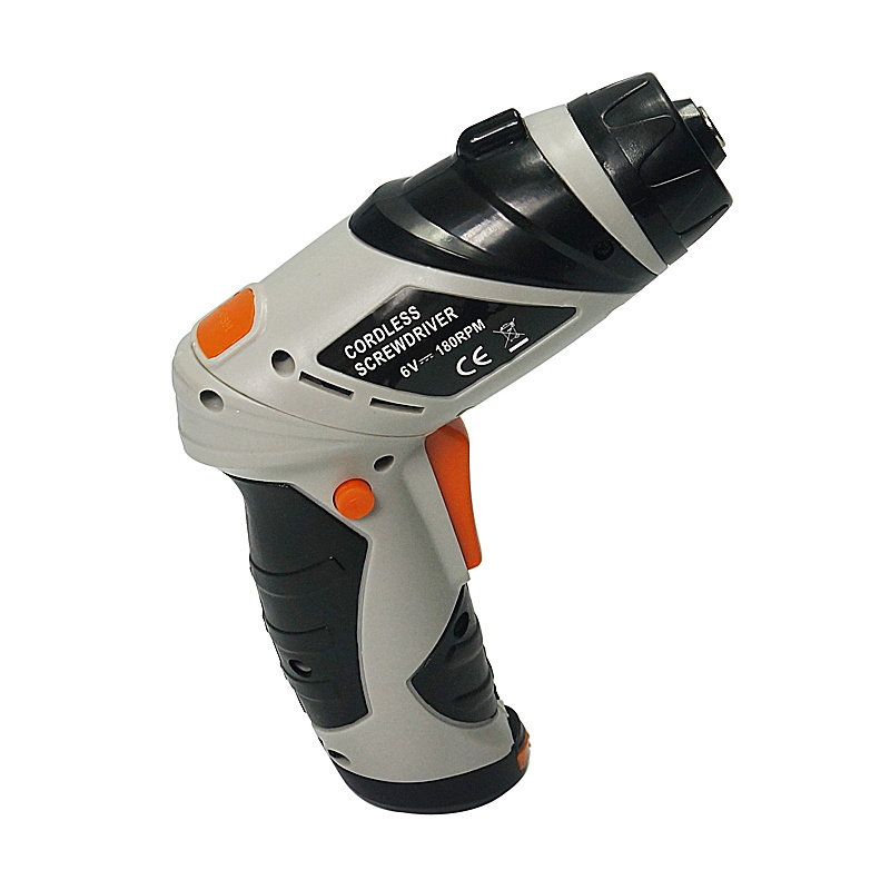 Cordless Electric Screwdriver with LED Lighting Bidirectional Switch 16pcs head Mini 6V Battery Operated