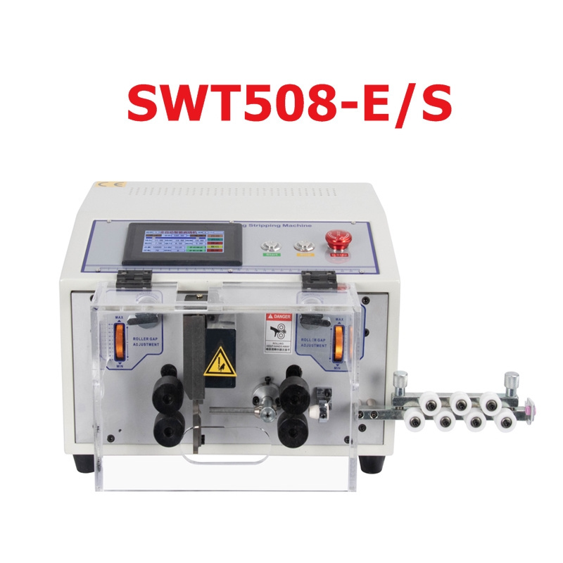 Touch screen SWT-508E/S Computer Automatic Wire Stripping Machine Cutting Cable Crimping and Peeling Machine for 0.1 To 8mm Wire