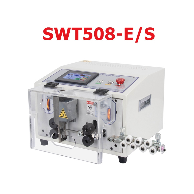 Touch screen SWT-508E/S Computer Automatic Wire Stripping Machine Cutting Cable Crimping and Peeling Machine for 0.1 To 8mm Wire