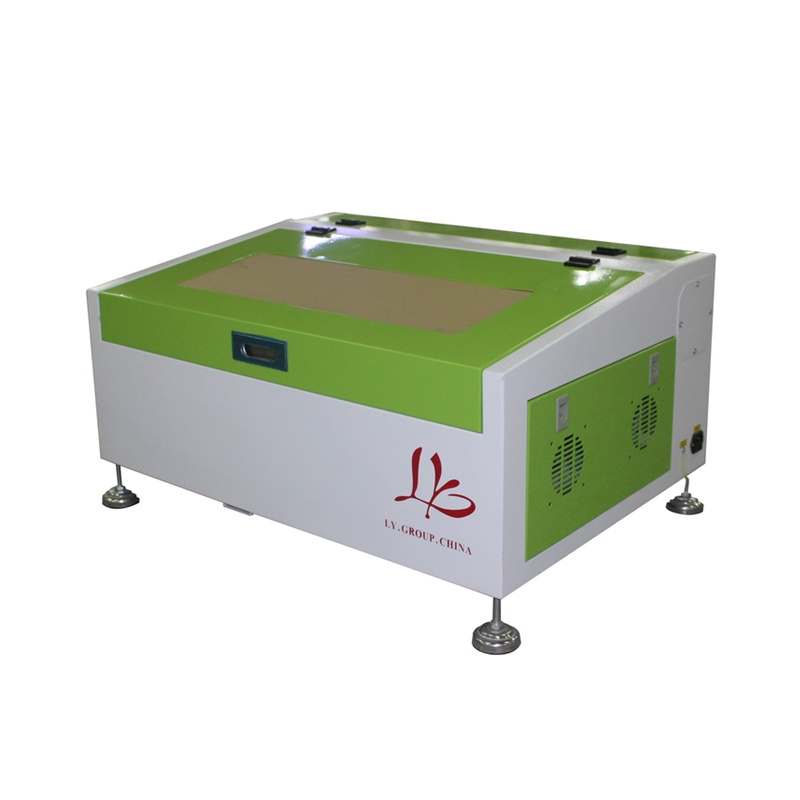 LY Mini Laser 3040 40W CO2 Laser Engraving Cutting Machine 300*400mm Working Size With LCD Control Panel Hand Honeycomb Board