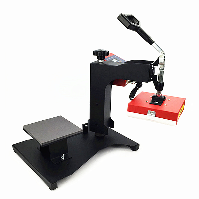 Manual Labeling Machine Heat Press Transfer Printing Machine for T-Shirt Shirt Logo Brand Leather Hot Stamping Machine 220V 110V