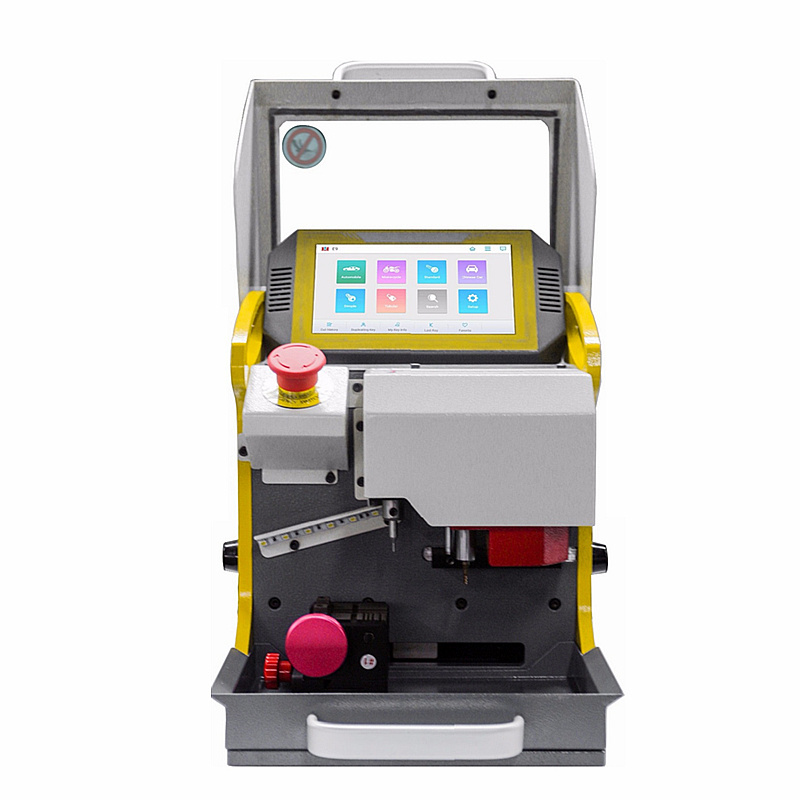 SEC-E9 Laser CNC Key Cutting Machine 4 Clamp Automatic Car Key Duplicating Cutter Making Machine