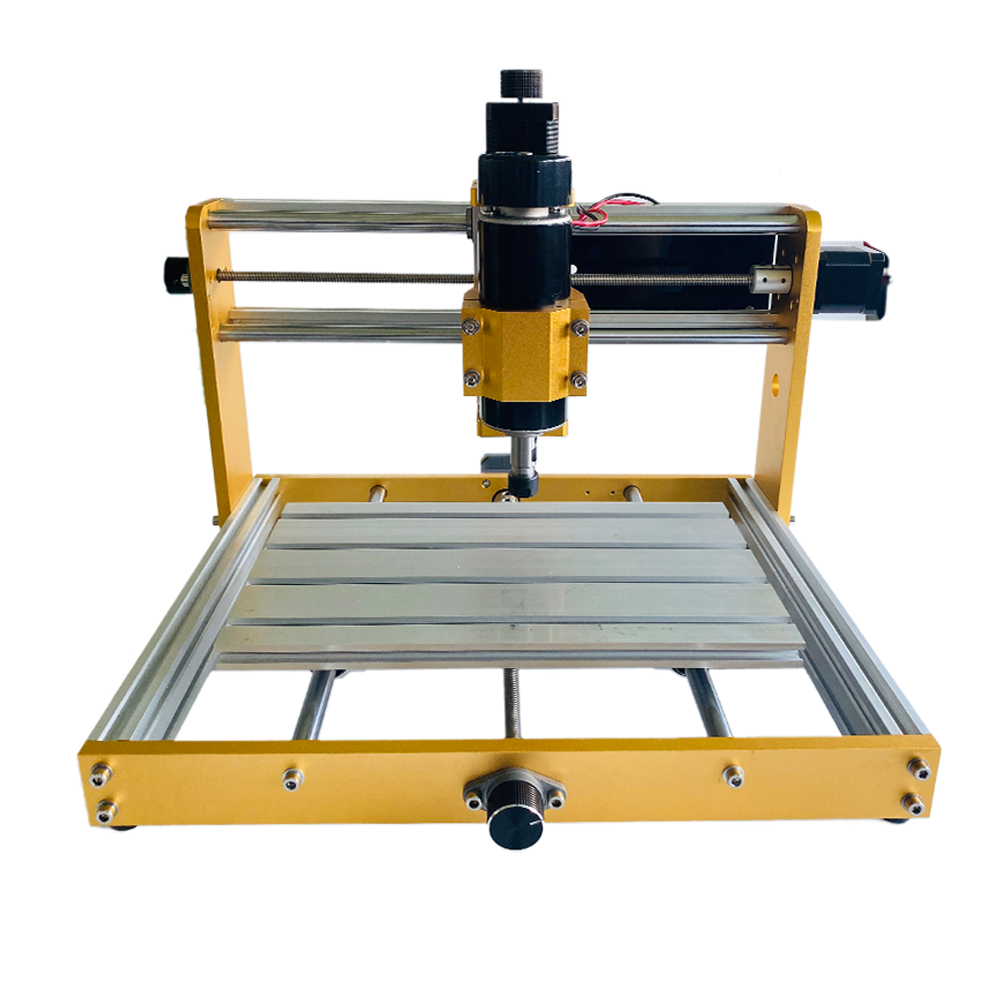 LY Mini CNC 3018 Plus 300W/500W Desktop Wood CNC Router Engraver Kit 52MM Spindle Holder Nema17/23 Stepper Motors