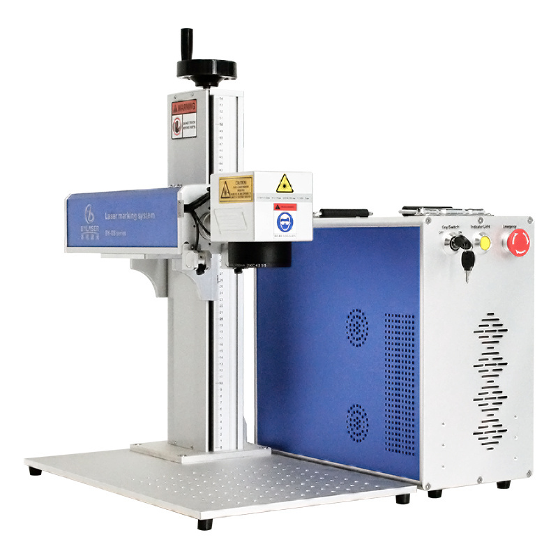 3d 50w 100w fiber laser marking machine 200x200 mm laser engraving cutting marker machine for gun cattle ear tag