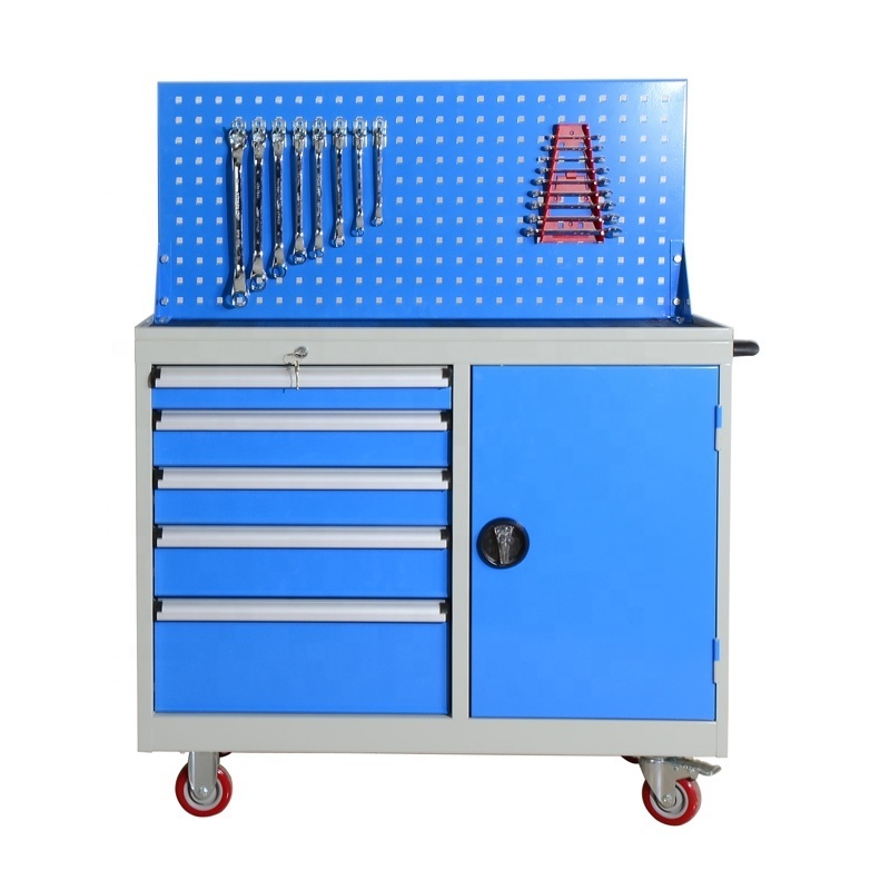 Combination Multi Function Mobile Tools Storage Cabinet Tool Chest Trolley