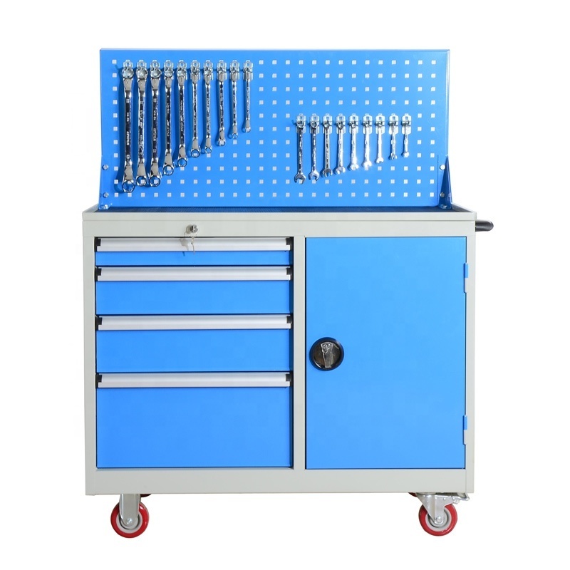 Combination Multi Function Mobile Tools Storage Cabinet Tool Chest Trolley