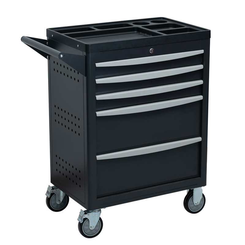 Workplace Used Tool Cart Trolley Flatbed Push Cart With Silent Wheel Trolley Carts For Tool