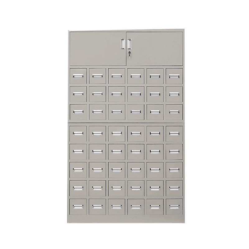 Modern design stainless steel closet multi-compartment medical cabinet locker