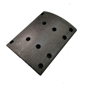 Good friction brake lining material truck brake linings 19486 19487 19488 19495 drum brake lining