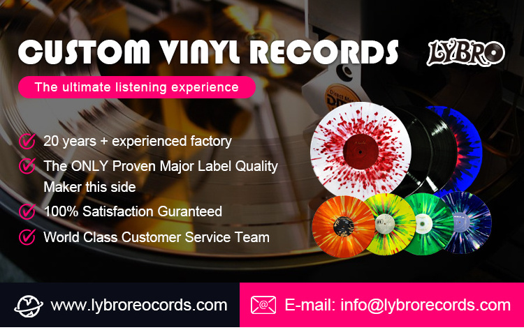 China Made Customization Blank Vinyl Records Bulk Music Album