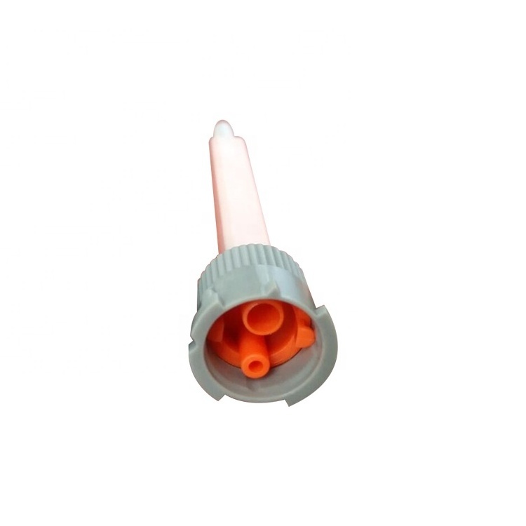 High precision AB glue epoxy mixing tube10:1 Mix Ratio Caulking Gun Dispenser Plastic Resin Mixer Nozzle Mixing Tube