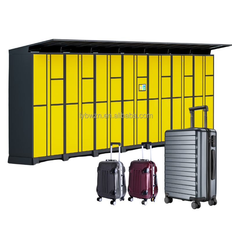 outdoor waterproof heavy duty luggage storage locker electronic luggage locker system for hotel station airport