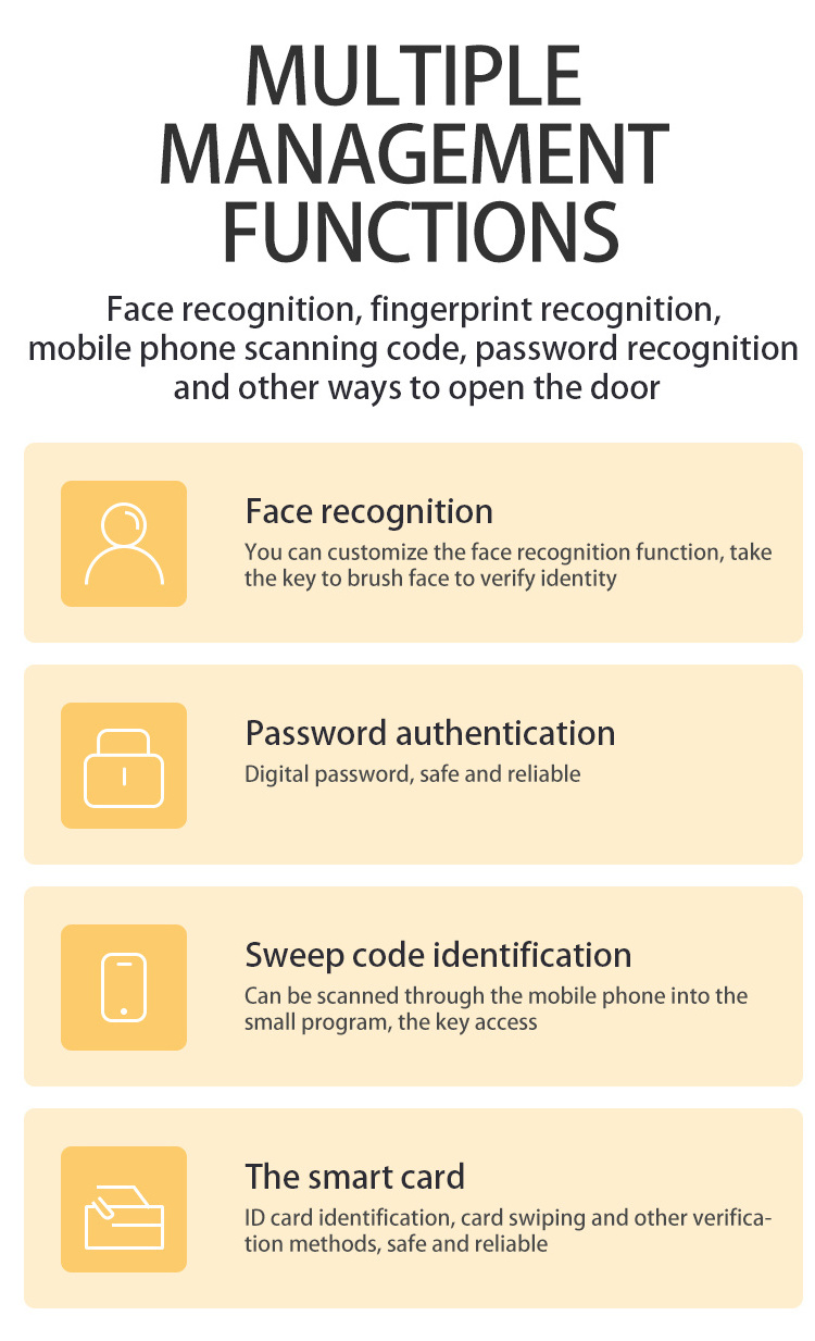 Airbnb smart key management system locker with program storage key smart cabinet locker