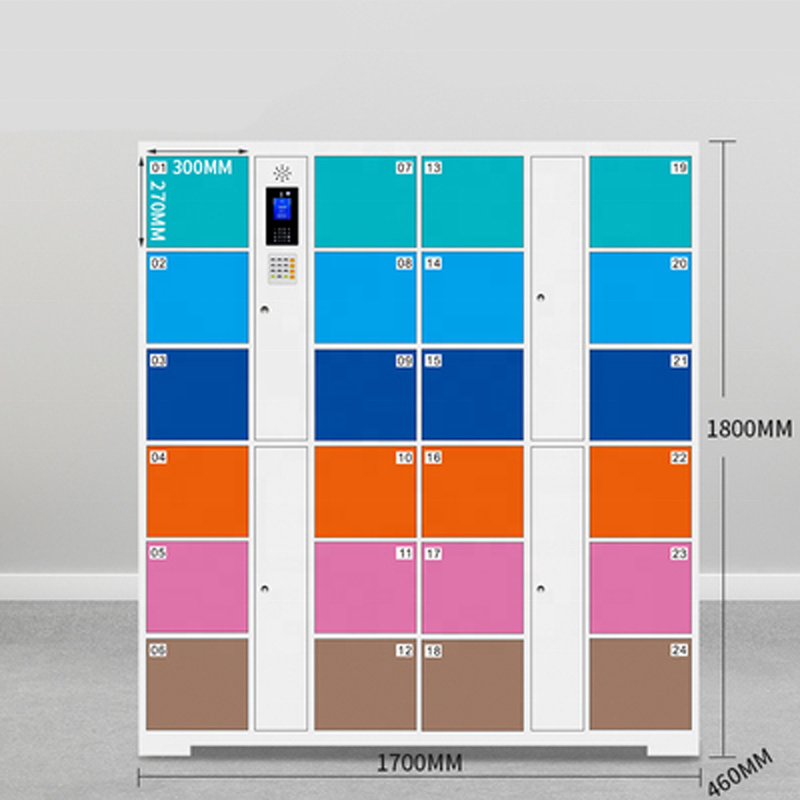 OEM/ODM Smart Beach Rental Locker Metal Cabinet for Worker with Mobile App & Qr code personal beach locker