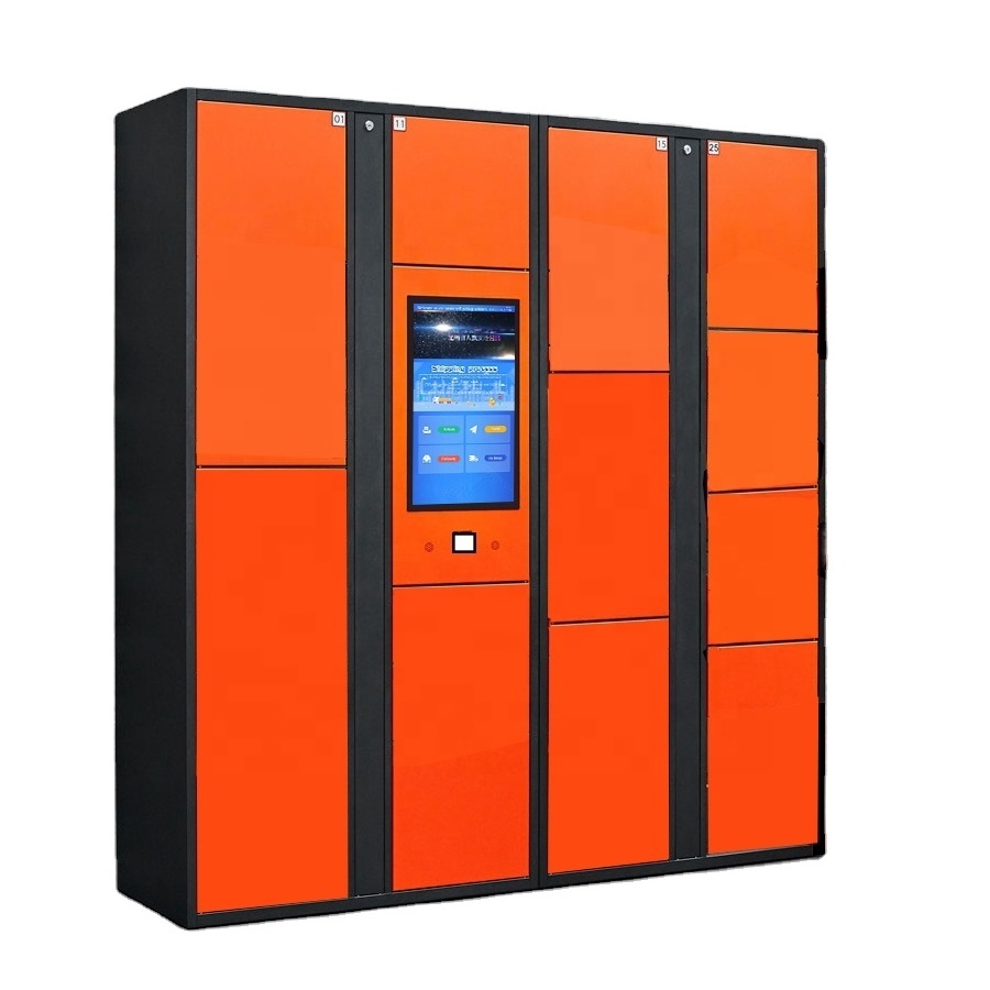 outdoor waterproof heavy duty luggage storage locker electronic luggage locker system for hotel station airport