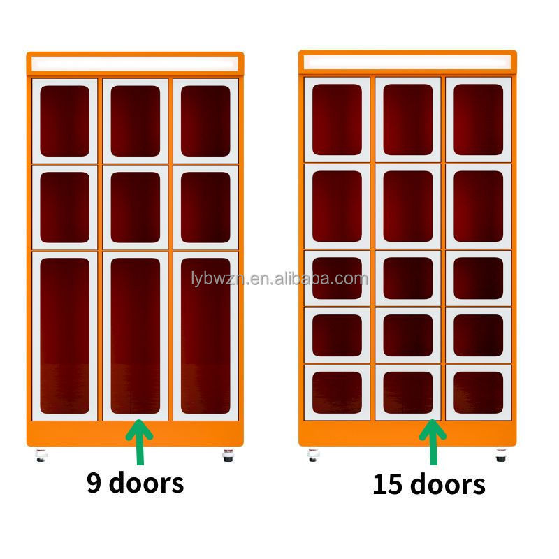 Automatic Smart Self-service Locker Vending Machine for Gifts Flowers fruits vegetables