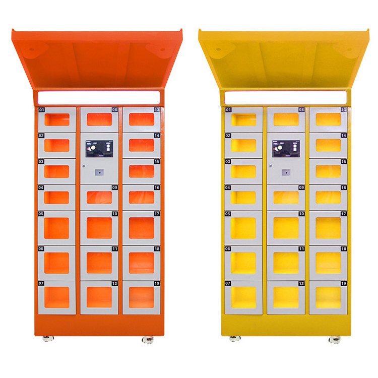 24/7 Self Service Farm Fresh Egg Fresh Produce Vending locker Machine Toy Vending Machine with Transparent Door