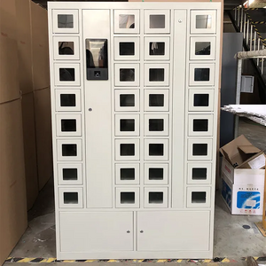 Mobile phone charging kiosk 6 bay mobile phone charging locker public locker mobile phone charging vending machine