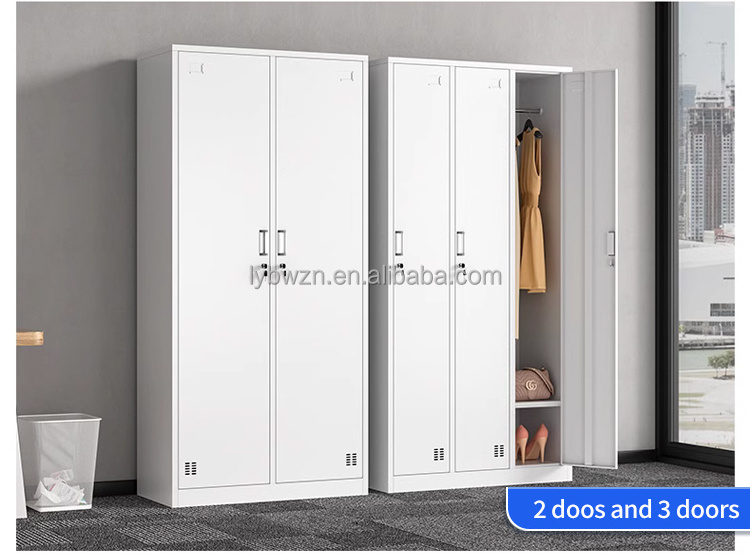 Hot Sale Steel Lockers Wardrobes cabinet Dressing Room Staff Lockers